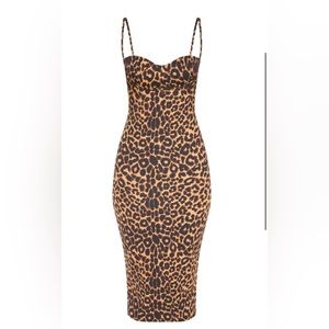 Leopard Print Date Night Dress